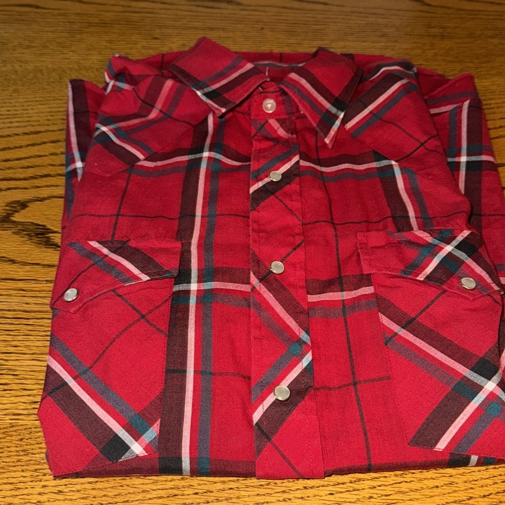 Vintage pearl snap shirt - Picture 3 of 3
